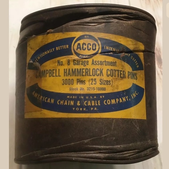 Christmas Man Cave Decor Authentic Vintage ACCO - Picture 1 of 8